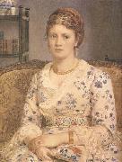 Portrait of Mrs j.p.Heselitine (mk46) Sir Edward john Poynter,Bart.PRA,RWS